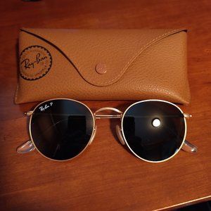 Ray-Ban Round Gold Metal RB3447